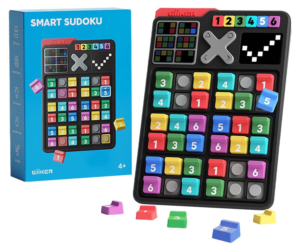 GiiKER Smart Sudoku hádanky, Sudoku s 2500 úrovněmi Obrázek produktu 