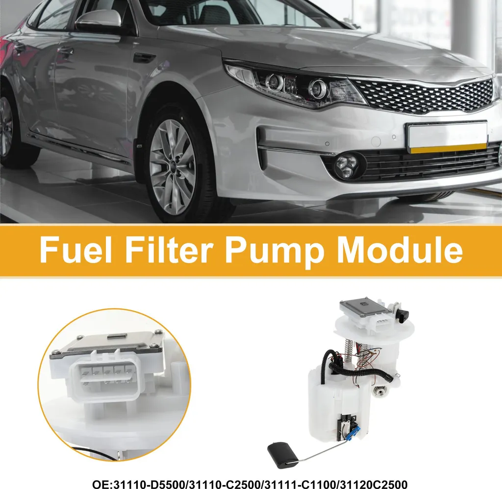 Pompe à essence électrique fiable avec crépine d'entrée 12V