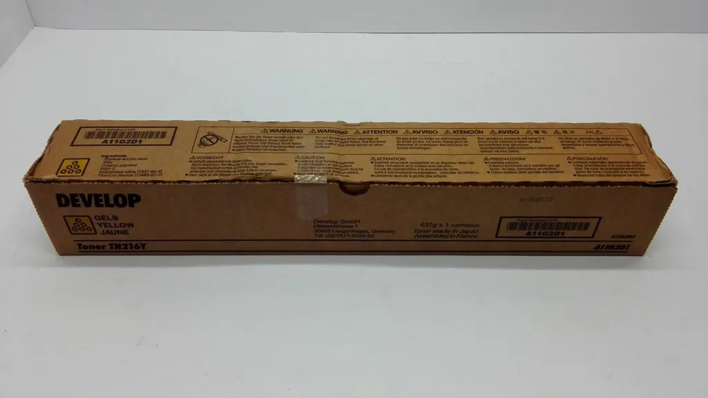 Fini les Traces : Toner Jaune Develop TN216Y A11G2D1 Qualité Premium