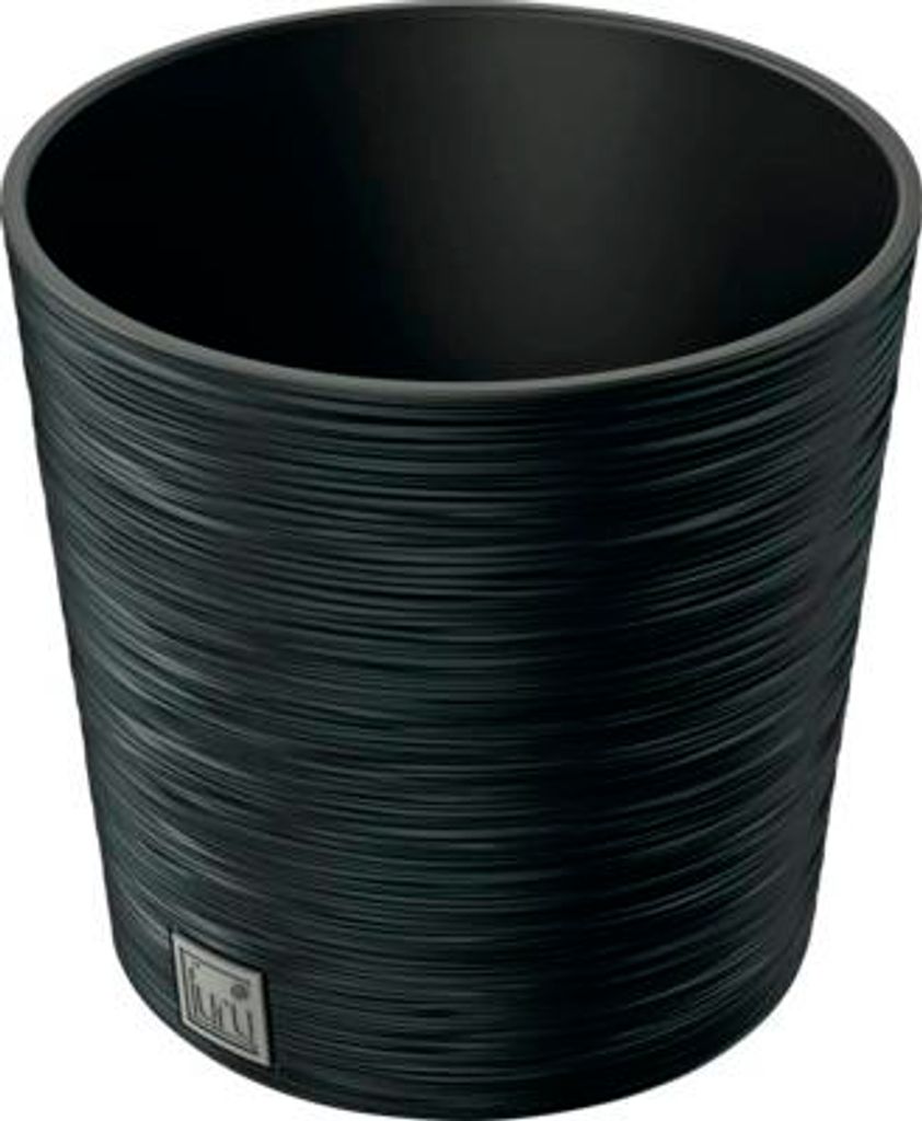 Vaso Furu rotondo 25 cm antracite Immagine del prodotto 