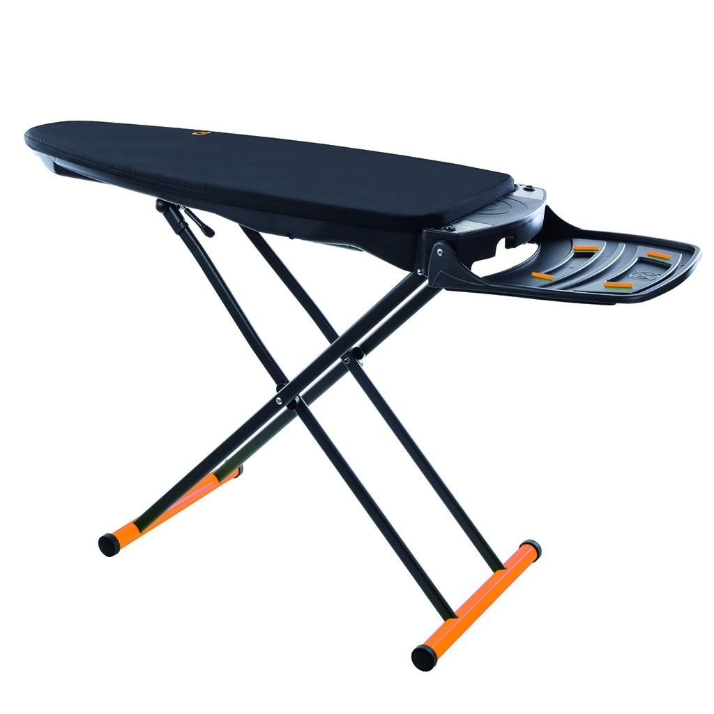 Dampfbügelbrett, Bügelbrett mit Absaug-und Gebläsefunktion, Vivo 50x17x117 cm