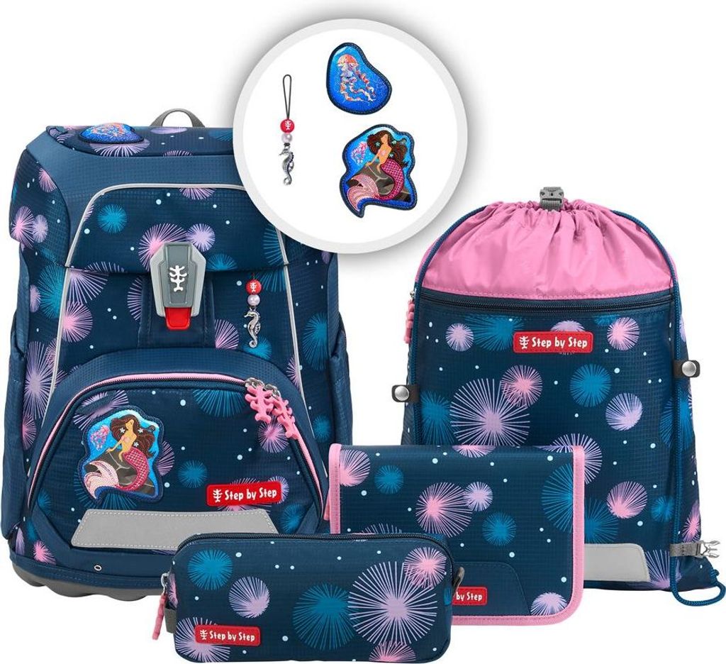 Sada tašiek Step by Step FIT "Mermaid Delia", 5-dielna Obrázok produktu 