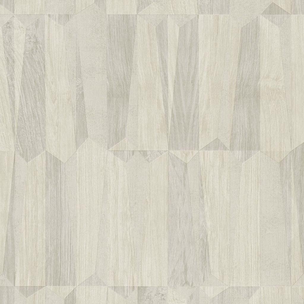 A.S. Creation | Nara | 387431 | Vliestapete | Holzoptik | 10.05 x 0.53 m | Creme | Wohnzimmer | Flur | Büro | Küche | Wohnräume