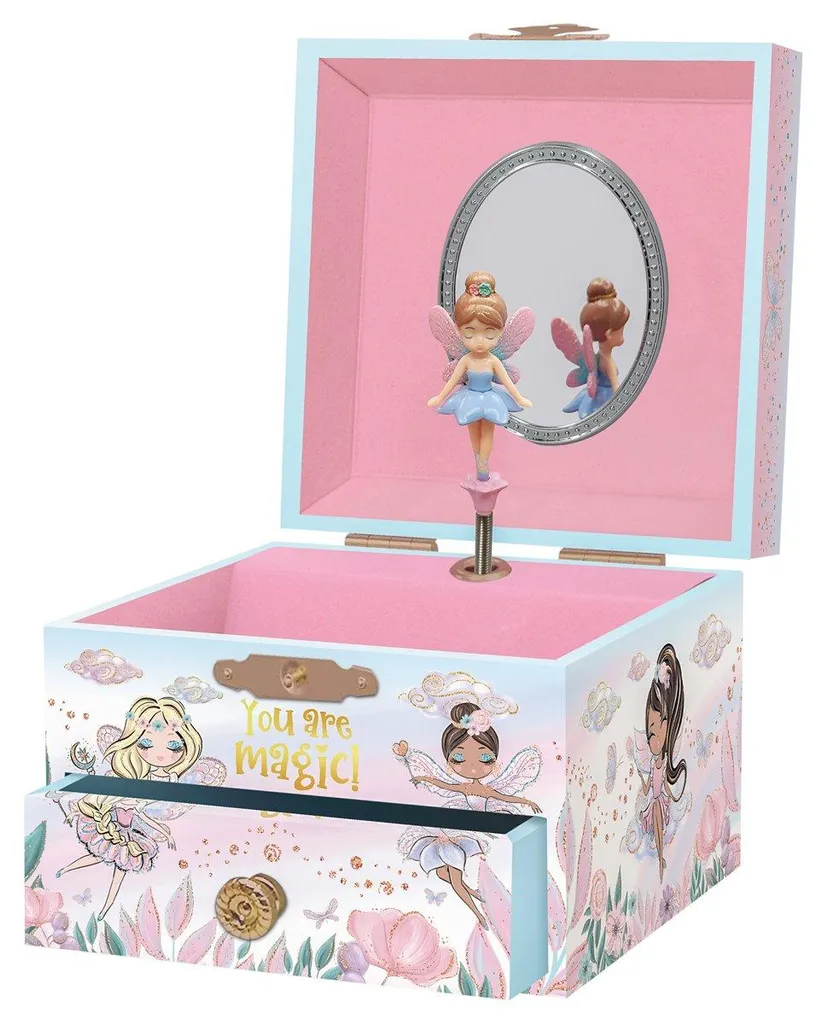 Giggle and Honey Boîte à Musique Princesse des Fées et Bijoux Enfants