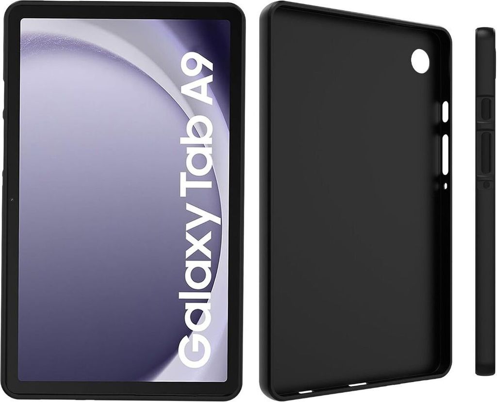 Für Samsung Galaxy Tab A9 Schwarz Tablet Tasche Hülle TPU Produktbild 