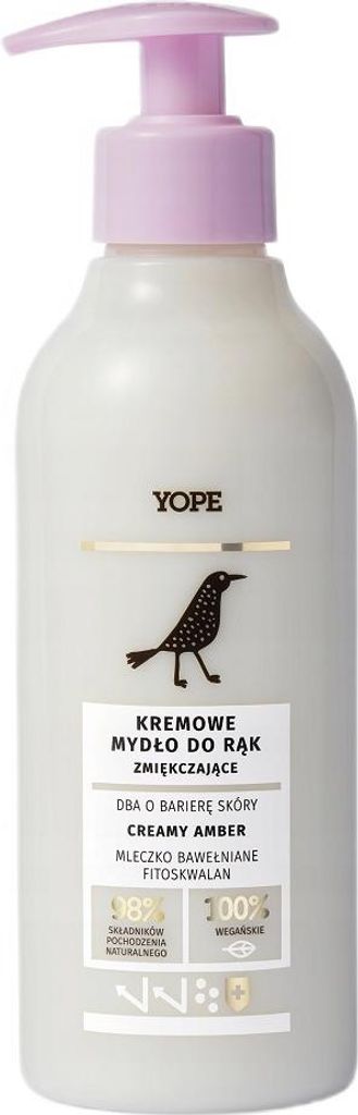 YOPE Moisturising Liquid Hand Wash with 98% Natural Ingredients Neutral PH Creamy Amber 300ml
