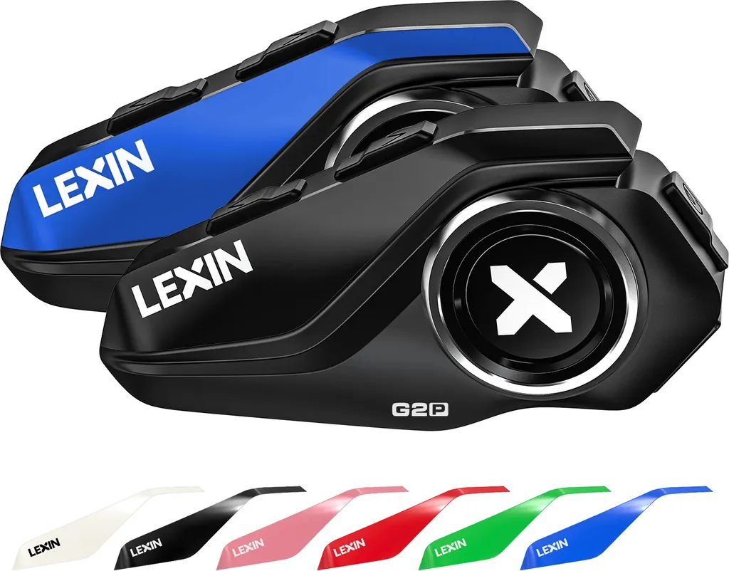 Système de communication Bluetooth pour casque moto G2P pack de 2