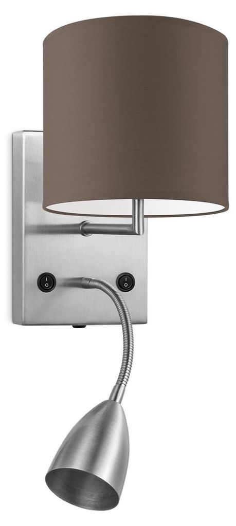 Home Sweet Home Wandleuchte - Read, LED Leeslamp, E27, taupe 16cm