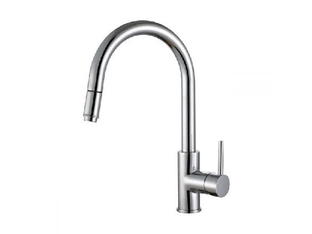 Alveus Delos - Spültischarmatur mit ausziehbarem Auslauf, verchrom 1129021
