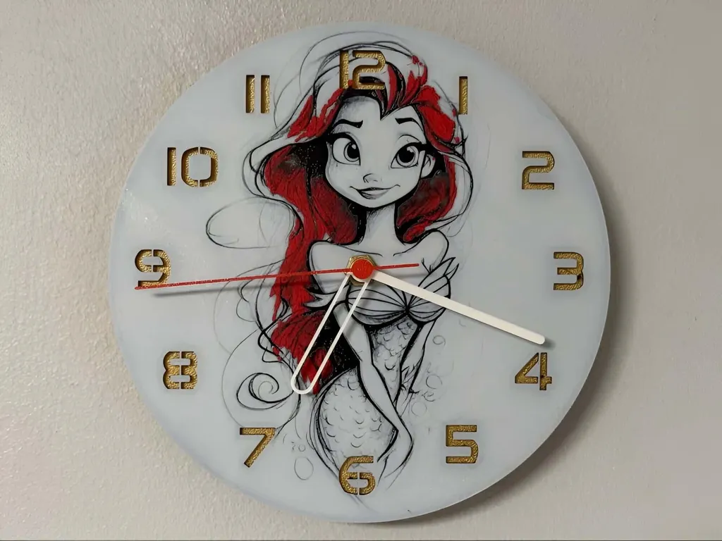 Assiette Enfant 245mm La Petite Sirène pour Repas Magique au Quotidien