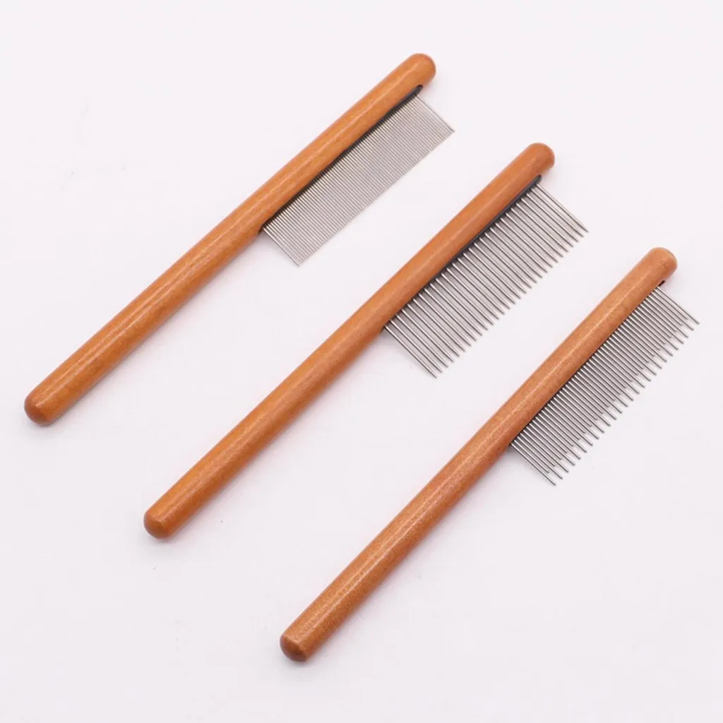 INF Pettine Anti-Pulci e Zecche: Acciaio Inox e Legno. Offerta Ora! - 2