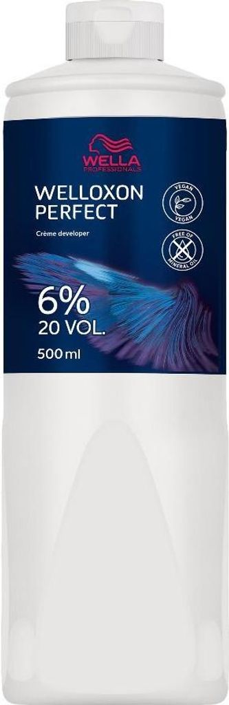Wella Welloxon Perfect Creme Developer 6% 20Vol, 500 ml