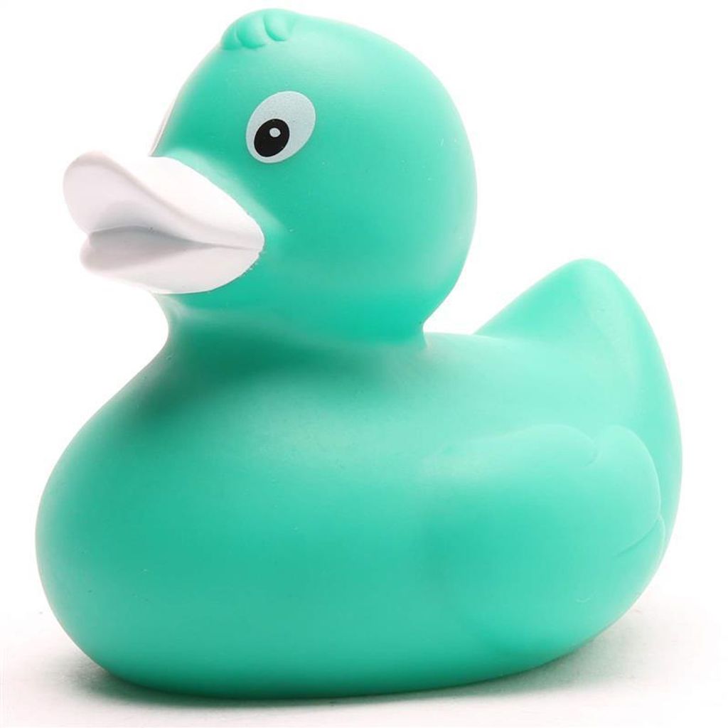 Badeente Kerry grün Vinyl 7,5 cm Produktbild 