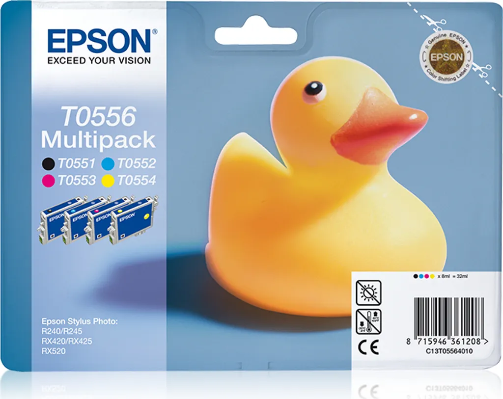 Multipack Epson T0556 Disponibile - Non Restare Senza Inchiostro!