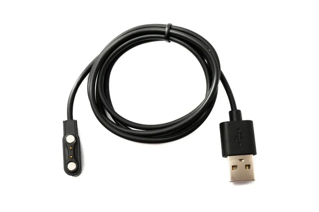 Caricatore Smartwatch DIZO Watch R USB 1m | Qualità SYSTEM-S Nero
