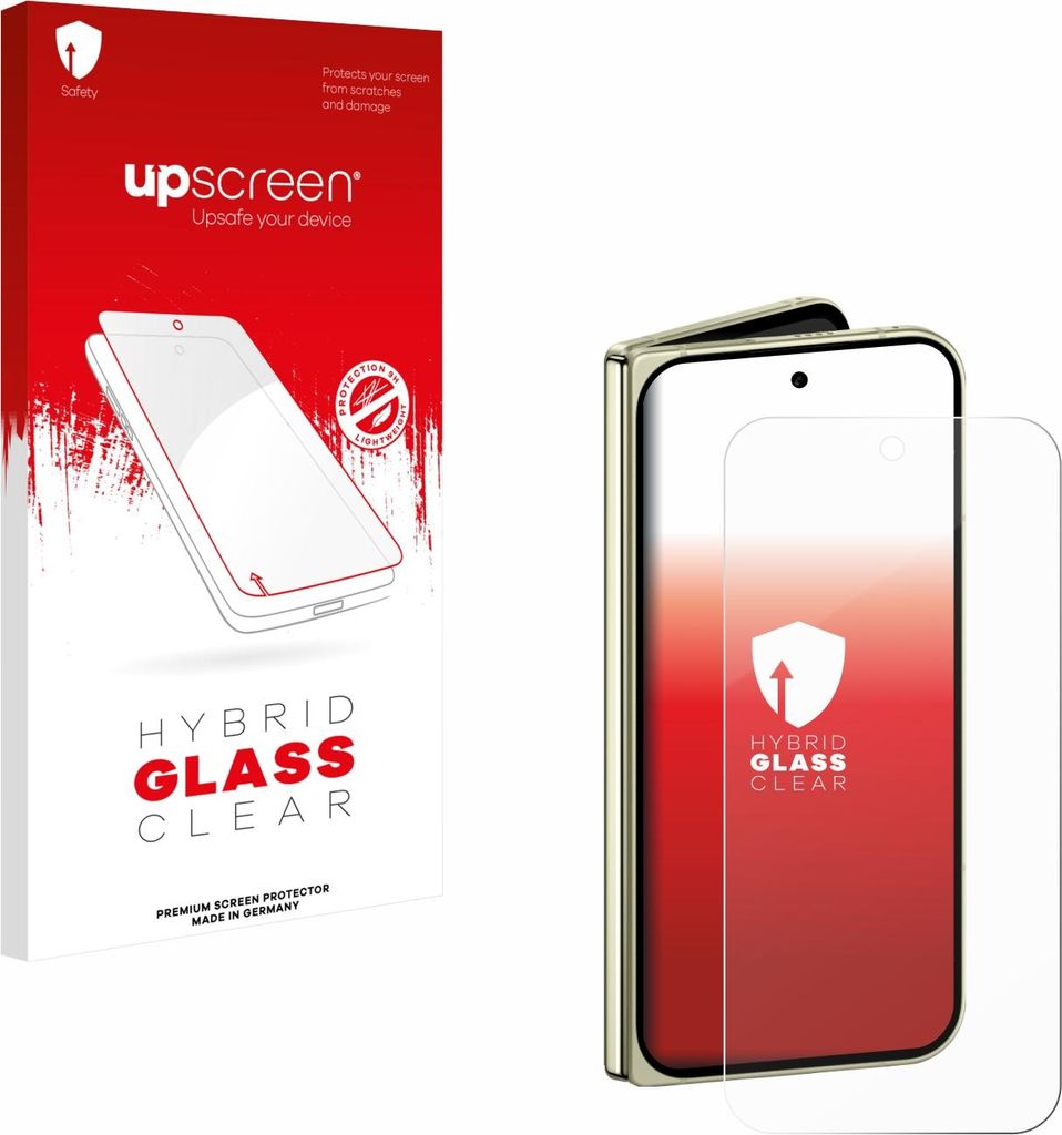 upscreen Schutzglas für Google Pixel 10 Pro Fold Schutzfolie Panzer Folie Glas Display Schutz klar