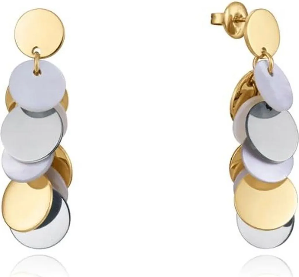 Boucles d'oreilles Viceroy 14090E01012 argentées avec fini brillant