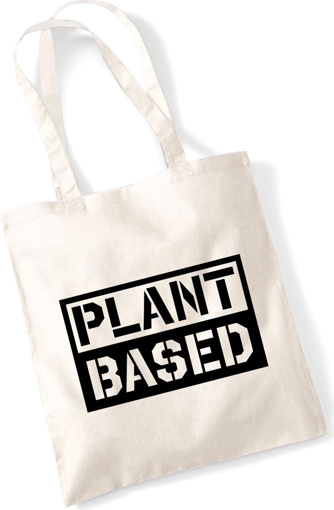 Huuraa Jutebeutel Plant Based Modern 10 Liter Natural Baumwolle Tasche Geschenkidee