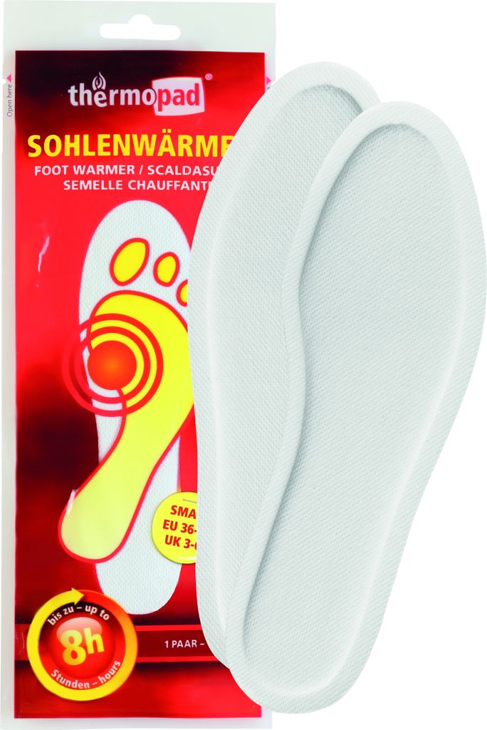 Wkładki ogrzewające do stóp Thermopad Foot Warmer S (36-37) Zdjęcie produktu 