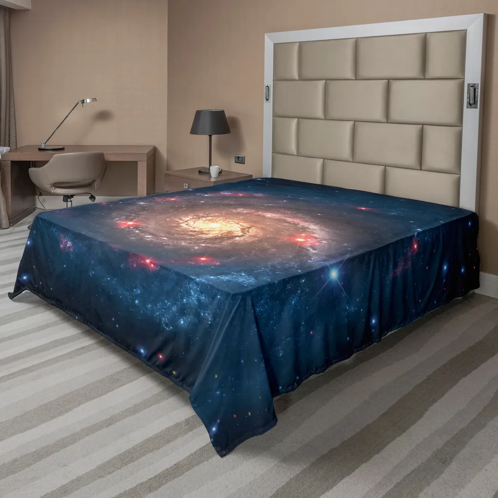 Drap de lit décoratif spatial pour transformer une chambre d'enfant