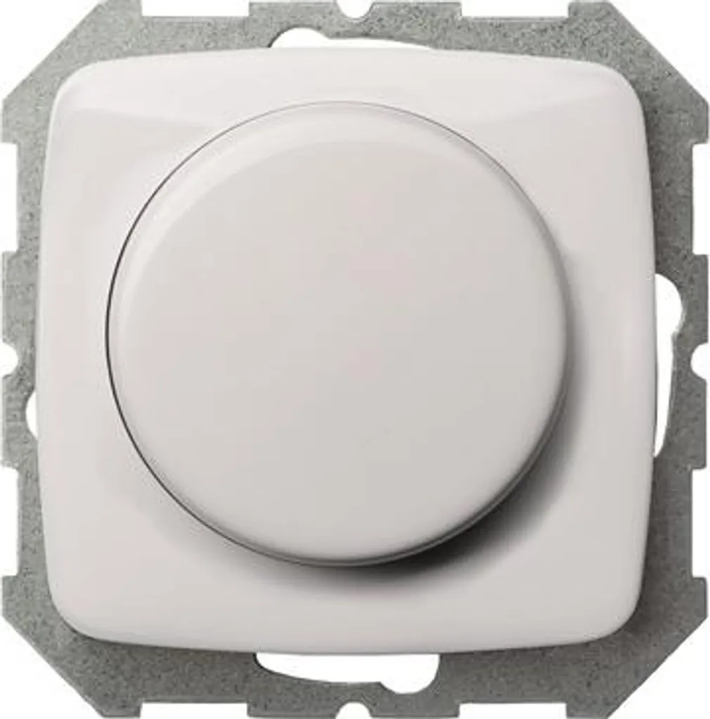 Variateur Dimmer 400W White Liregus - Interrupteur Rotatif Blanc