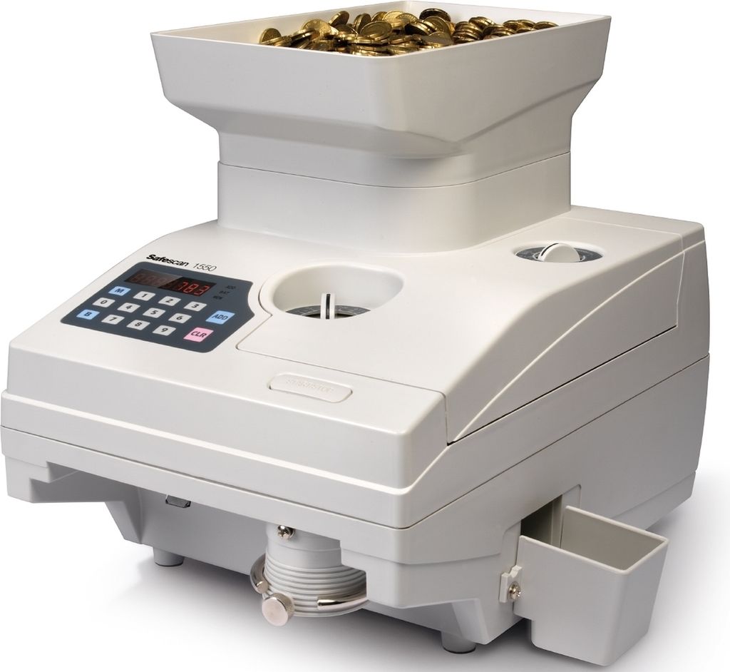 Safescan High-Speed Münzzählgerät "Safescan 1550" grau