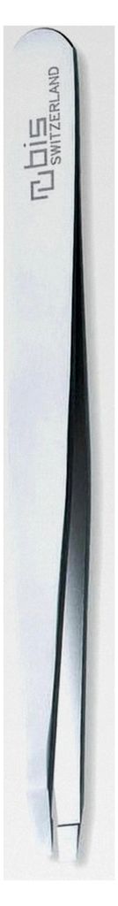 Pinzette RUBIS, Augenbrauen-Zupfer, professionell, Präzision, Edelstahl, silber