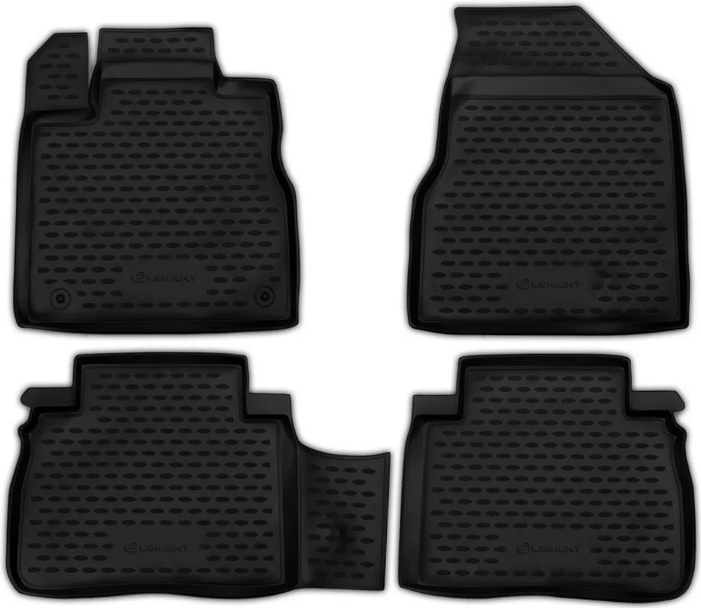 Tappetini Su Misura Nissan Murano 2007-2014 Gomma Novline Neri
