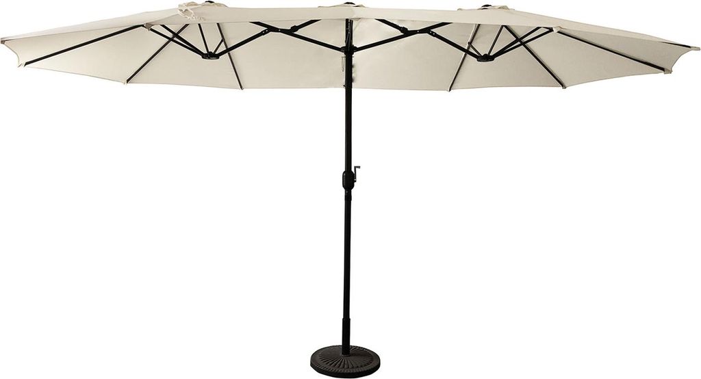 Doppelschirm 2,7x4,6m LINAI beige