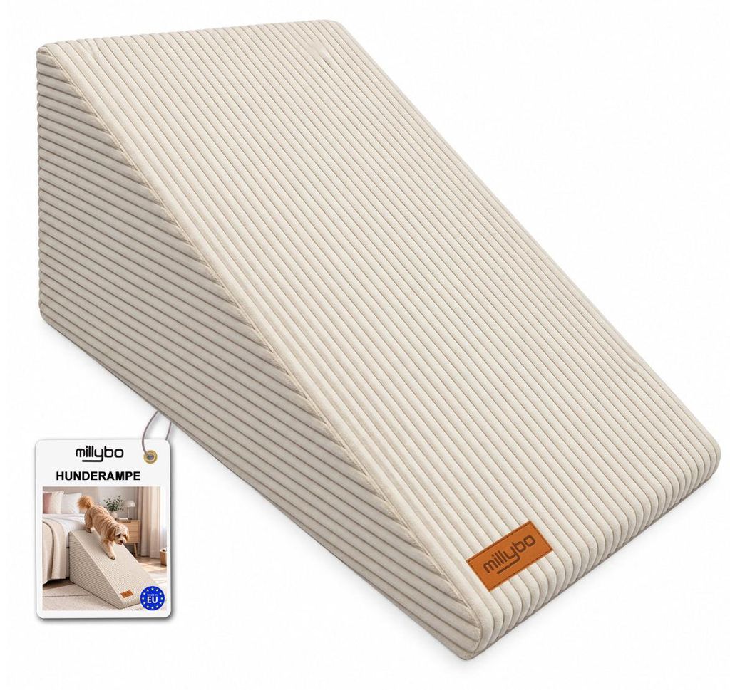 MILLYBO Hunderampe aus Cord – Rampe für Hunde & Katzen, 2 Produktbild 