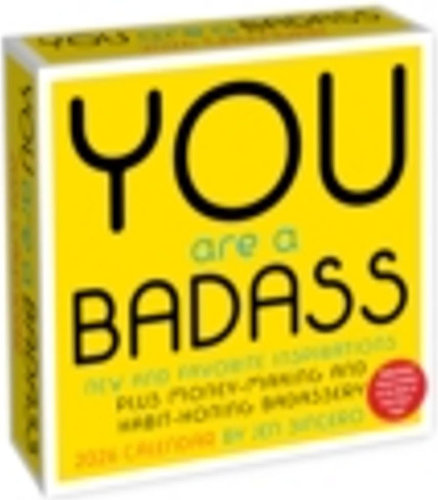 You Are a Badass 2026 Day-To-Day Calendar