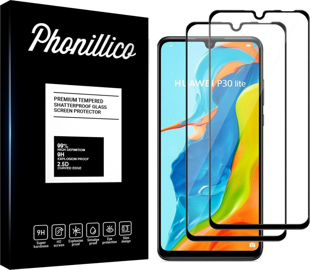 Vetro temperato per Huawei P30 LITE [2 pezzi] Pellicola Immagine del prodotto 
