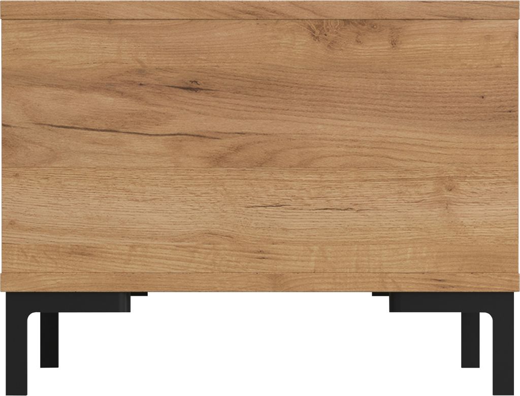 Meblomaster Couchtisch - Holz - Schwarz - H/B/T ca. Produktbild 3