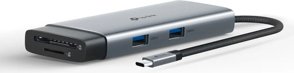 Hub USB-C Portatile TP-Link UH7020C | 7 in 1 per Viaggi e Smart Working - 2