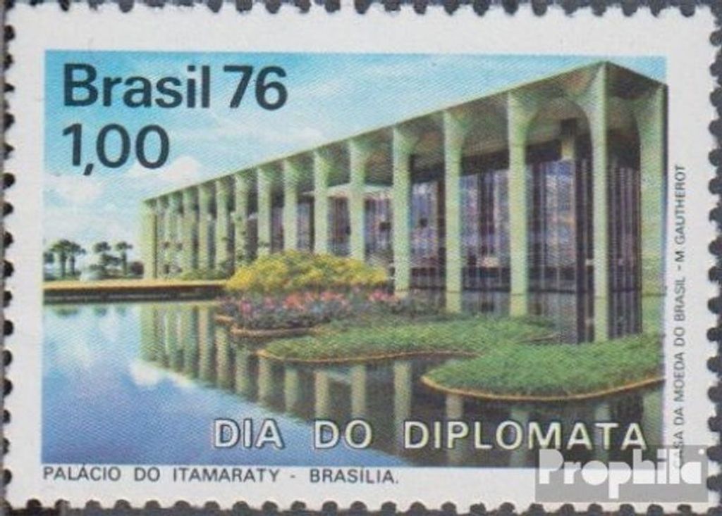 Briefmarken Brasilien 1976 Mi 1528 (kompl.Ausg.) postfrisch Tag des Diplomaten