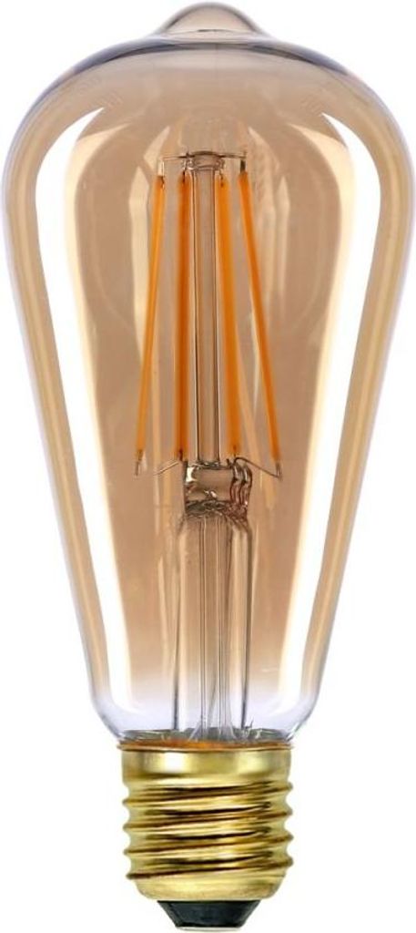 Lampadina LED 6W Ambra E27 2200K 3S DIMM 757-ST64-3DM-AMB Immagine del prodotto 
