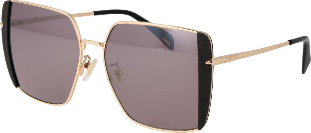 Police Sonnenbrille SPLL37E 300X 56 Damen Gold