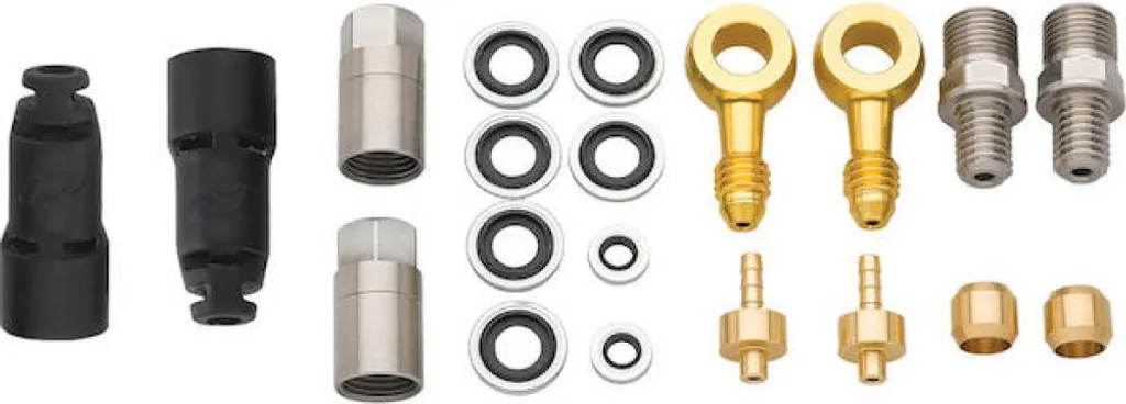 Kit Adaptateur de Durite Frein VTT pour Montage Hope Banjo Jagwire