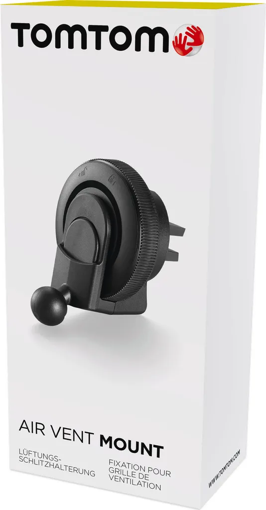 Support TomTom Universel pour Grille d'Aération de Voiture - Noir Discret