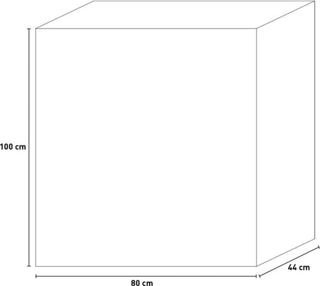 Keter Armoire Basse Moby Gris Graphite 100cm : Rangement Robuste IPX3 - 9