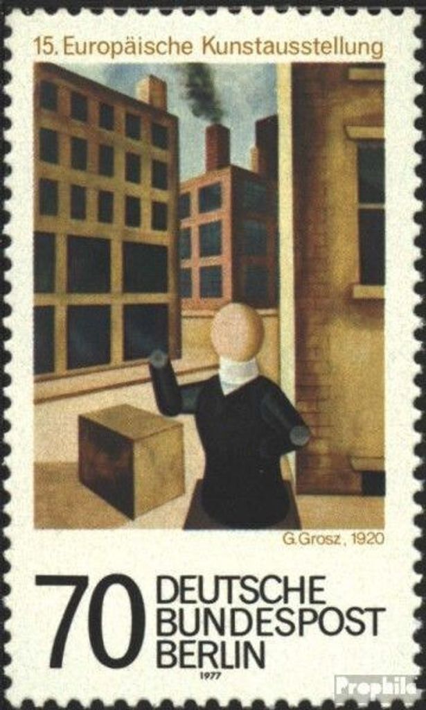 Briefmarken Berlin (West) 1977 Mi 551 (kompl.Ausgabe) Produktbild 