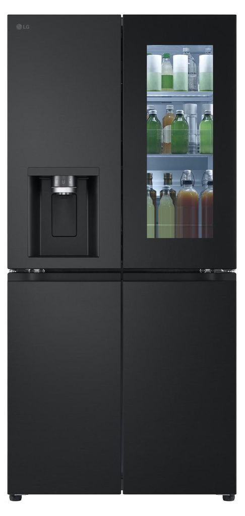 LG GMG761EPAE, Freistehend, Mehrtürig, Schwarz, 4 Tür(en), Produktbild 