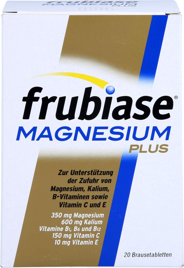 frubiase Magnesium plus Brausetabletten, 20 St. Tabletten