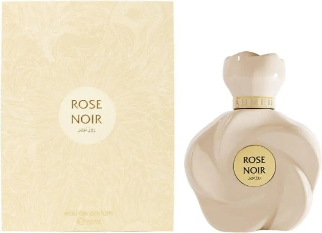 Parfum Tenue 24h Rose Noir Ahmed Al Maghribi 75 ml Extrait Intense