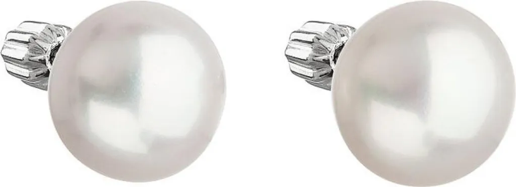 Boucles d'oreilles perles de culture argent massif Pavona 21005