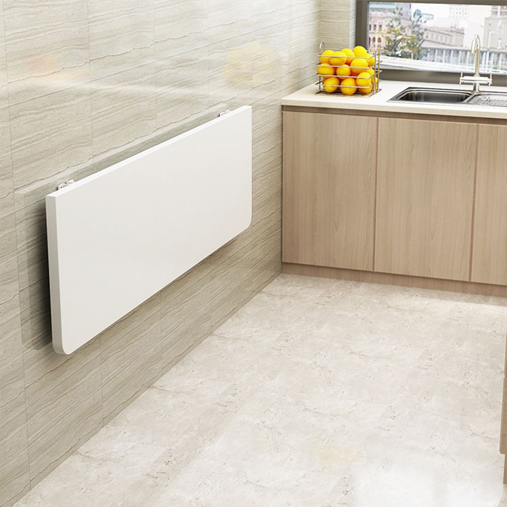 Wandklapptisch Schreibtisch 80x50cm Klapptisch Weiß