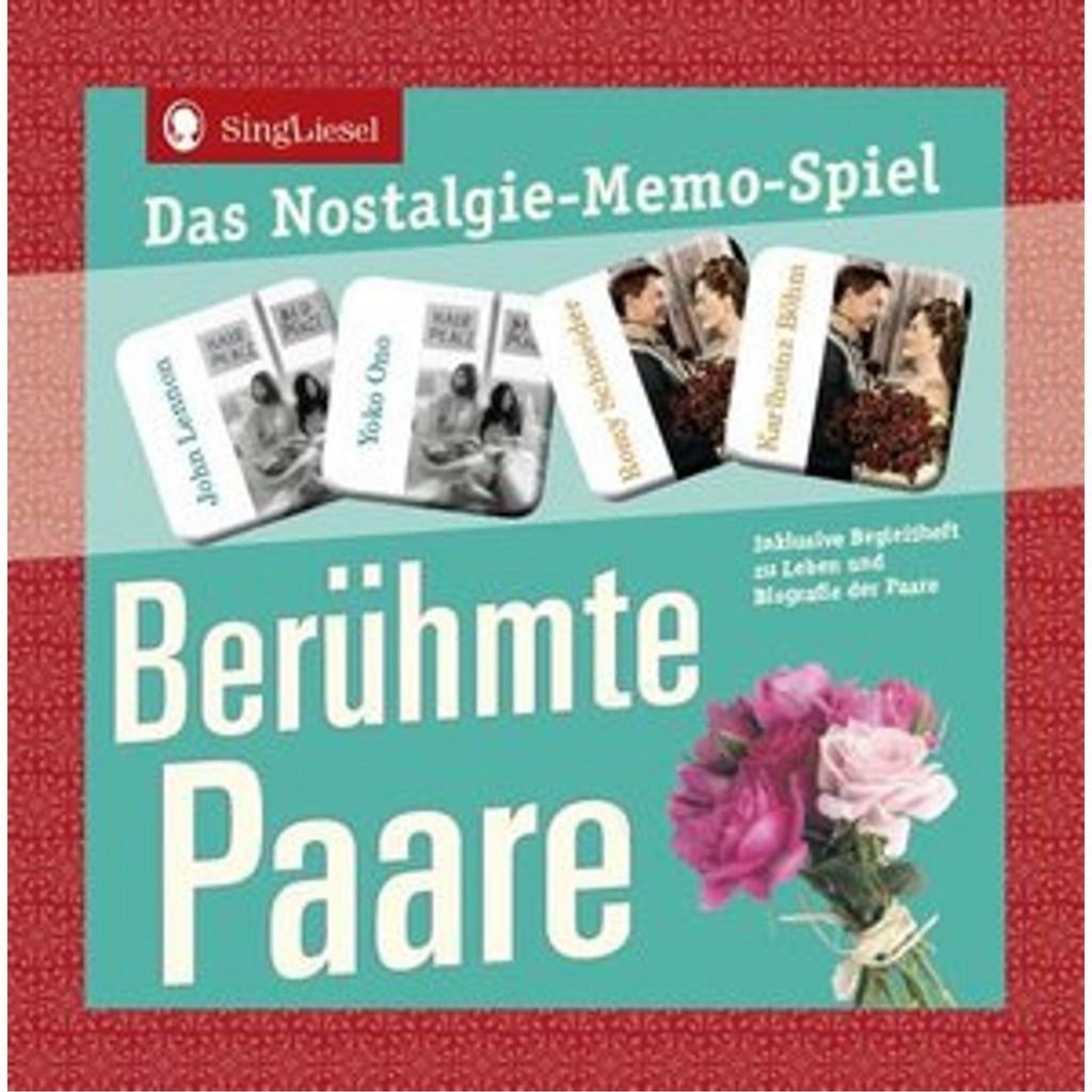 Berühmte Paare - Das Memo-Spiel für Senioren Produktbild 