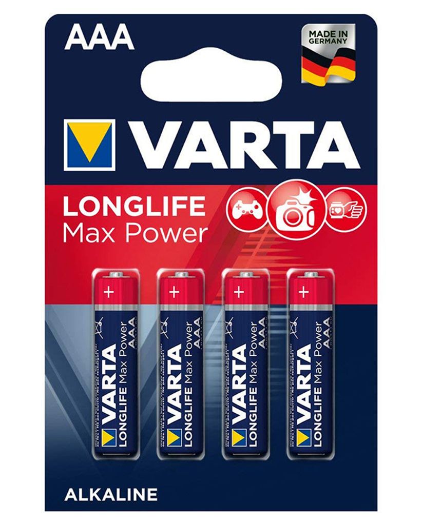 10X Varta 46837 Longlife Max Power LR03/AAA (Micro) (4703) Image du produit 