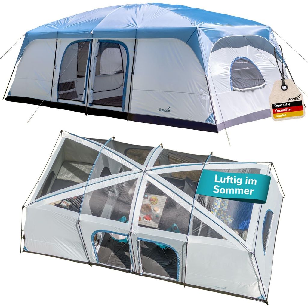 Skandika Tonsberg 10 Personen | Camping Zelt mit Single Produktbild 