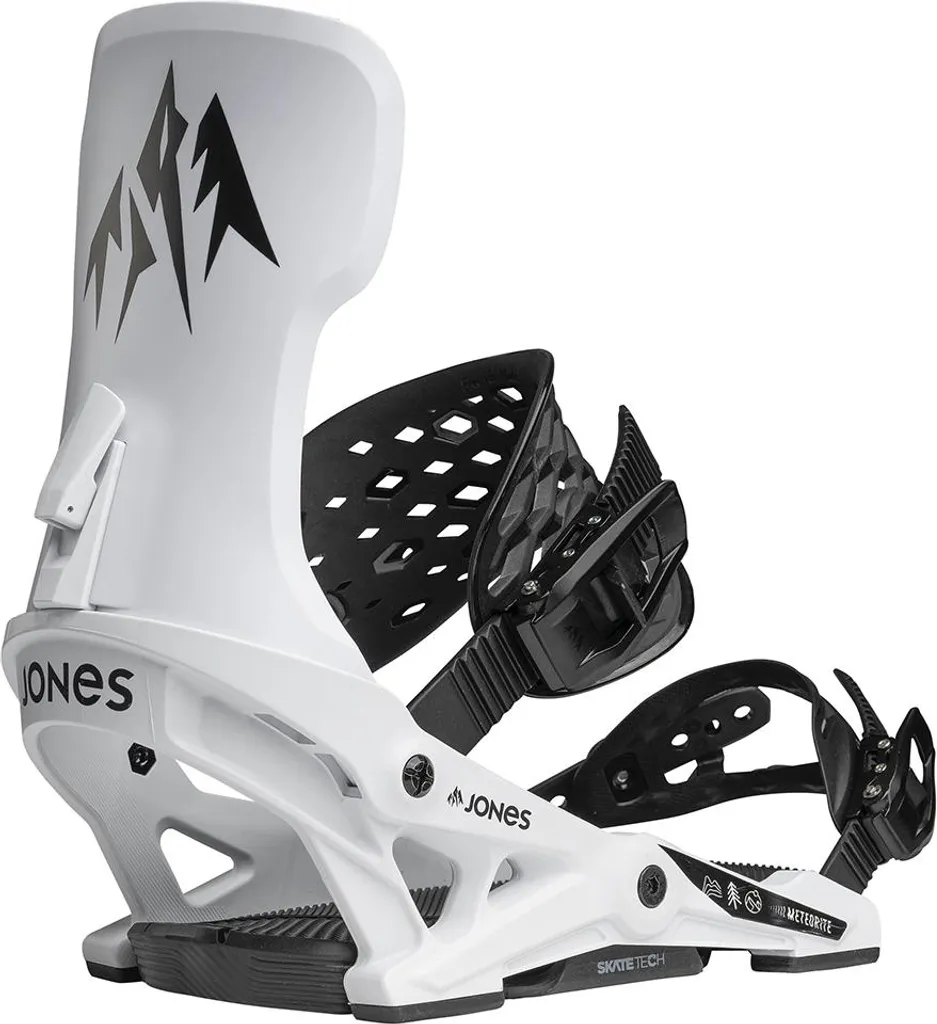 Marre de la fatigue ? Fixations Jones Meteorite Argent M - Confort Max